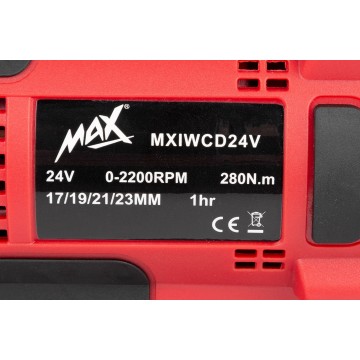 Klucz udarowy akumulatorowy MXIWCD24V