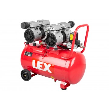 Bezolejowy cichy kompresor LXAC60-22LO - pojemność 60 litrów
