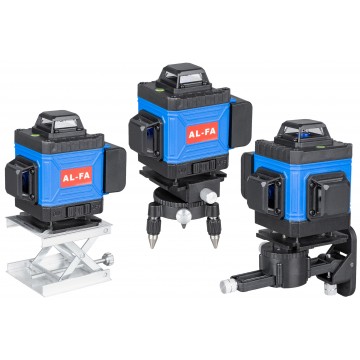 Niwelator laserowy ALNL4DG 4 x 360º + statyw