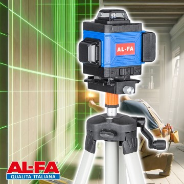Niwelator laserowy ALNL4DG 4 x 360º + statyw