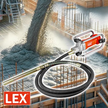 Wibrator do betonu LXCV23 + buława 4m