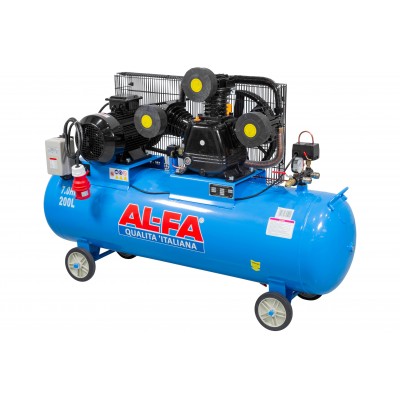 Kompresor 200L AL-FA ALC-200-3/400V 3 tłoki