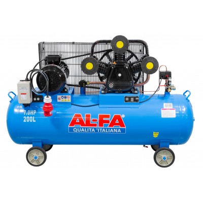 Kompresor 200L AL-FA ALC-200-3/400V 3 tłoki