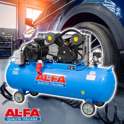 Kompresor 200L AL-FA ALC-200-2/400V