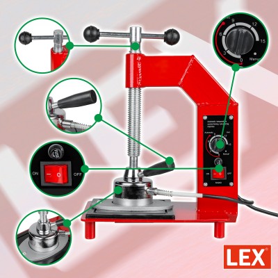 Wulkanizator / Termopress do naprawy opon  z automatyczną kontrolą temperatury