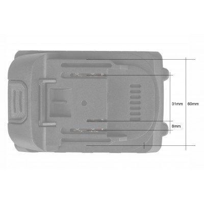 Bateria / Akumulator LI-ION 21V do kosy akumulatorowej ALCGT1-21VBL