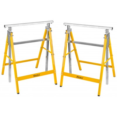 Kobyłki / stojaki warsztatowe 80-130 cm – stabilny i wytrzymały zestaw 2 sztuk