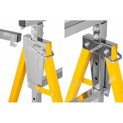 Kobyłki / stojaki warsztatowe 80-130 cm – stabilny i wytrzymały zestaw 2 sztuk