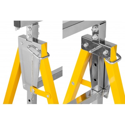 Kobyłki / stojaki warsztatowe 80-130 cm – stabilny i wytrzymały zestaw 2 sztuk