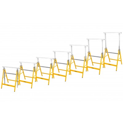 Kobyłki / stojaki warsztatowe 80-130 cm – stabilny i wytrzymały zestaw 2 sztuk