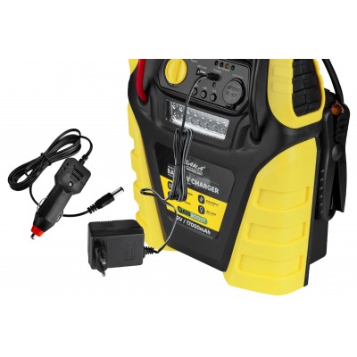 Prostownik AS3091 z rozruchem 5w1- kompresor, powerbank, ładowarka, oświetlenie Prostownik AS3091 z rozruchem 5w1- kompresor, powerbank, ładowarka, oświetlenie