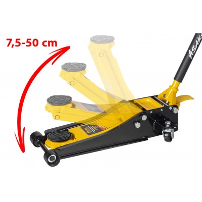 Podnośnik hydrauliczny niskoprofilowy ASAKA ASPJ-3T –  udźwig 3 tony