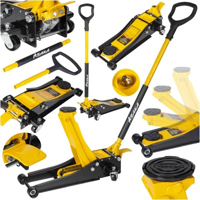 Podnośnik hydrauliczny niskoprofilowy ASAKA ASPJ-3T –  udźwig 3 tony