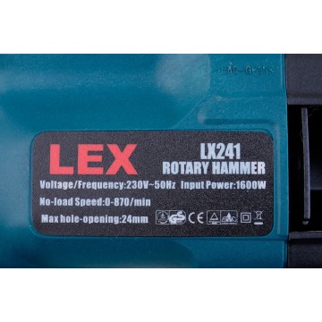 Młotowiertarka LX241 1600W SDS+