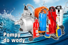 Pompy wodne  – jak dobrać odpowiedni sprzęt do ogrodu, domu i placu budowy? 